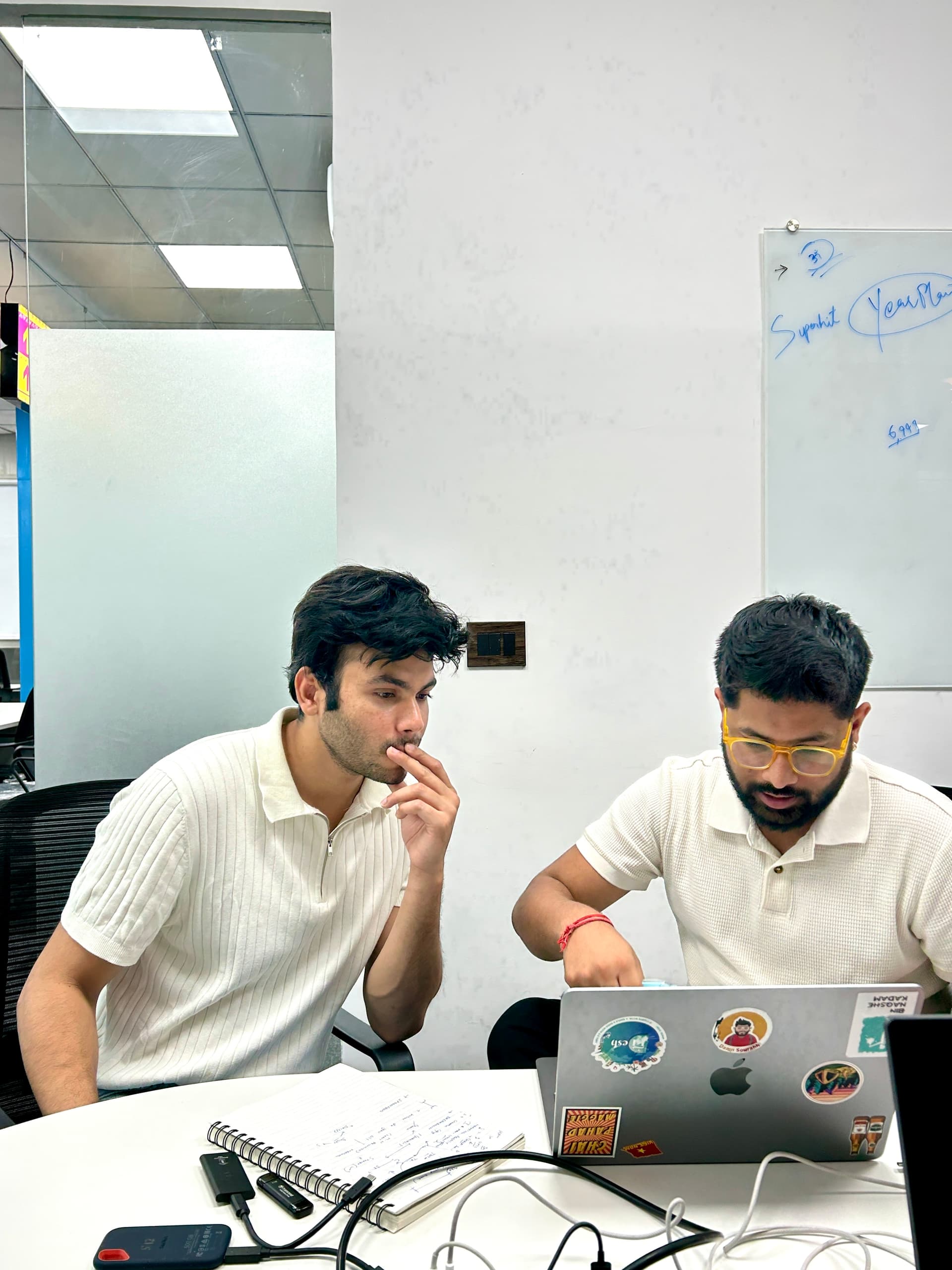 Sanyam Sharma with Sourabh