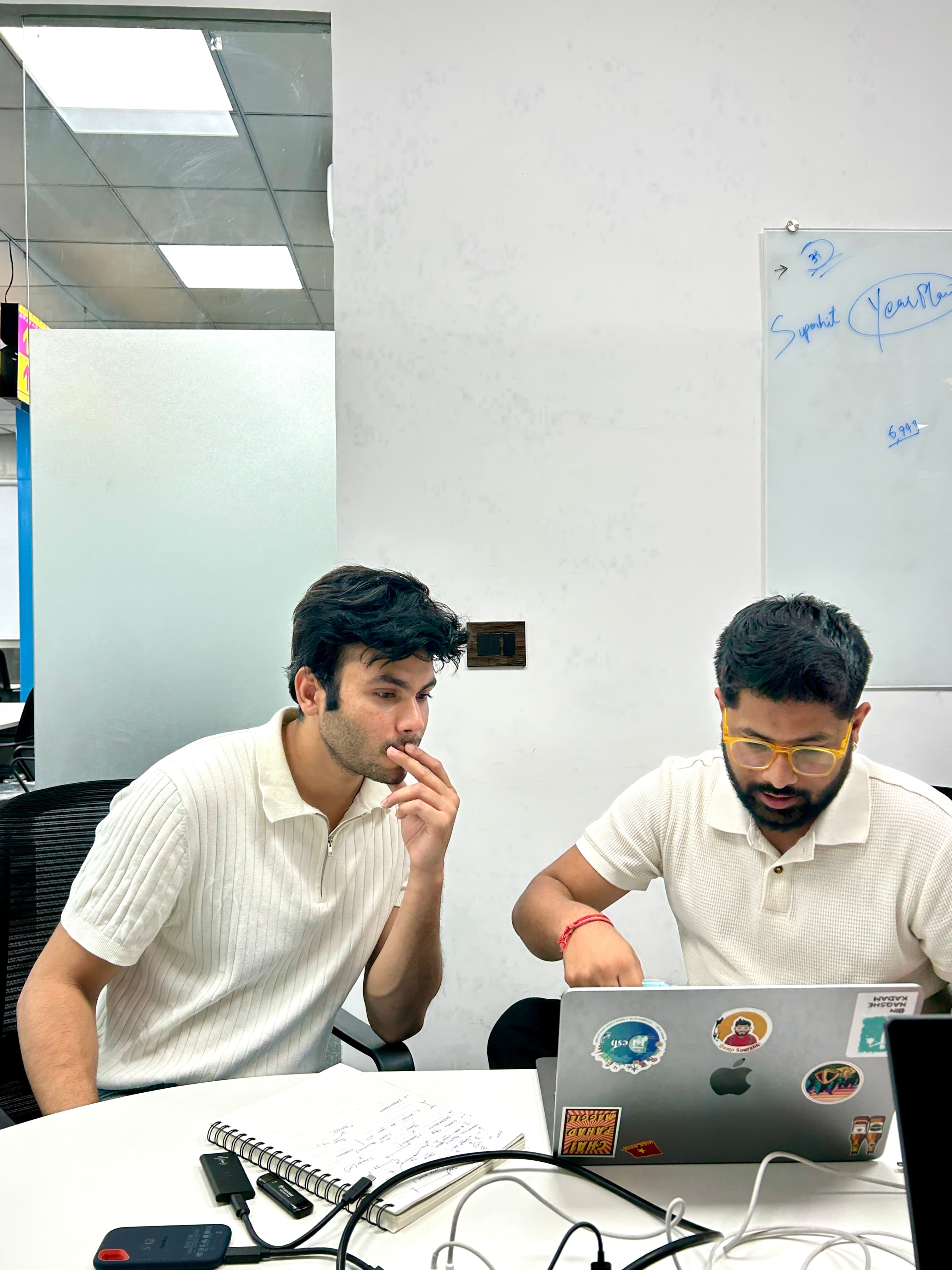 Sanyam Sharma with Sourabh